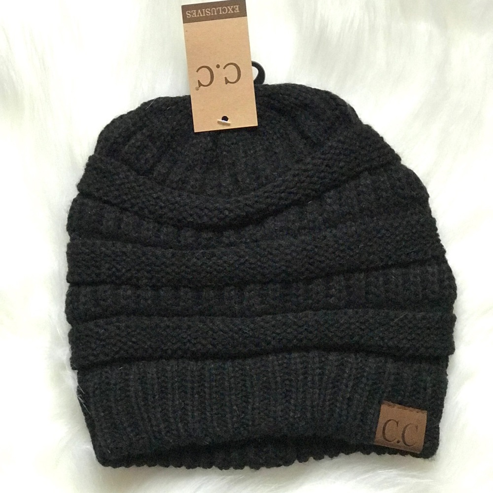 C.C. Beanie-No Pom